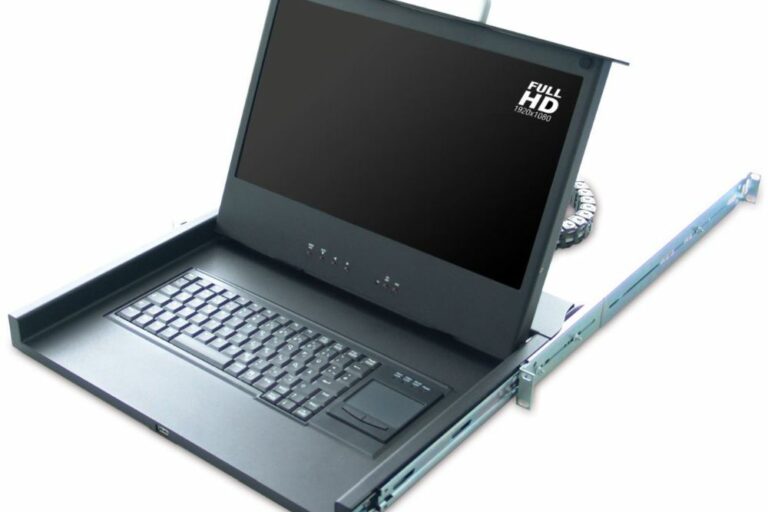 RM17 Comfort Widescreen FullHD Tastaturschublade von Fokus Technologies