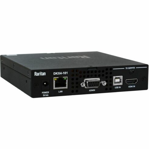 Dominion KX IV-101 KVM over IP Switch von Raritan von hinten