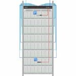 Rack Anwendungen der Expert Power Control 8221-1 2x 6-fach schaltbaren Steckerleiste von Gude